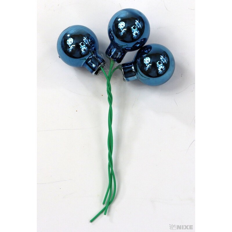 KOULE NA DR. 2x10,5cm 144ks*MODRÁ