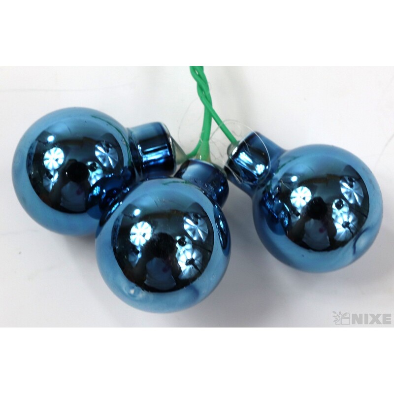 KOULE NA DR. 2x10,5cm 144ks*MODRÁ