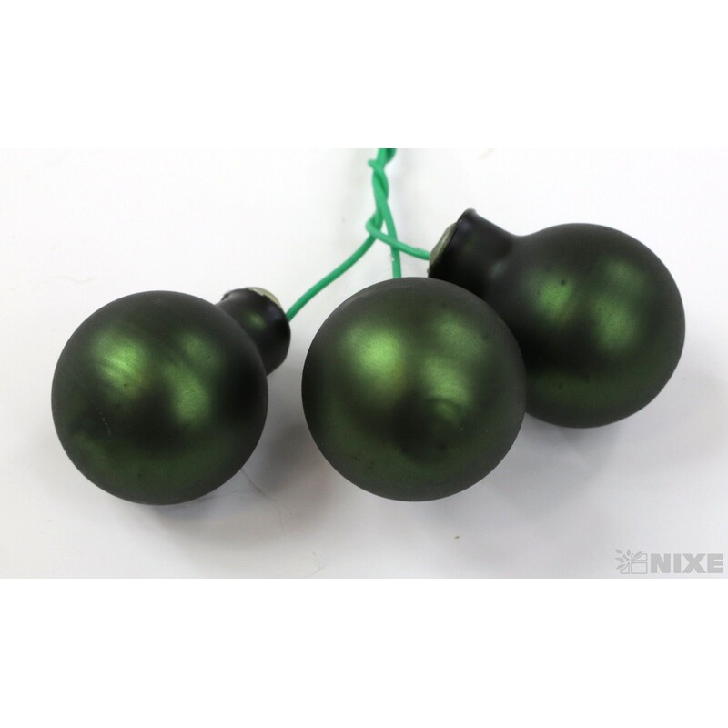 KOULE NA DR. 2x10,5cm 144ks MIX*ZELENÁ TM.