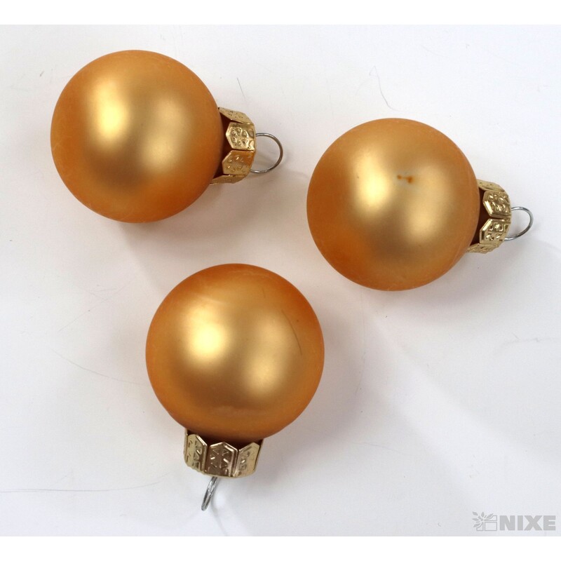 KOULE ZÁVĚS 2,5cm 24ks MIX*ŠAFRÁNOVÁ