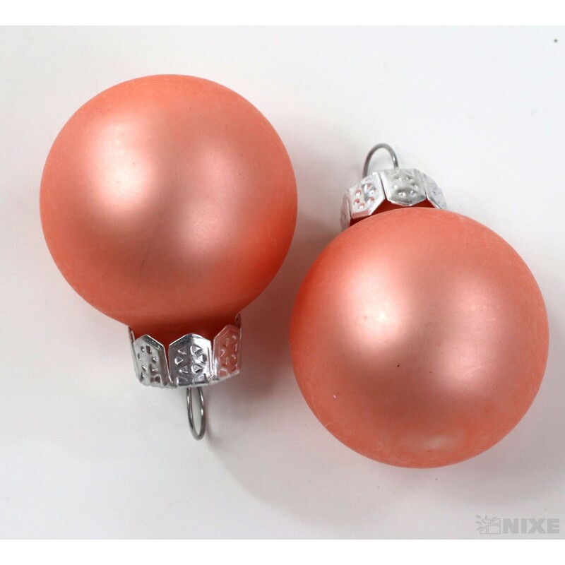 KOULE ZÁVĚS 2,5cm 24ks MIX*RŮŽOVÁ V+