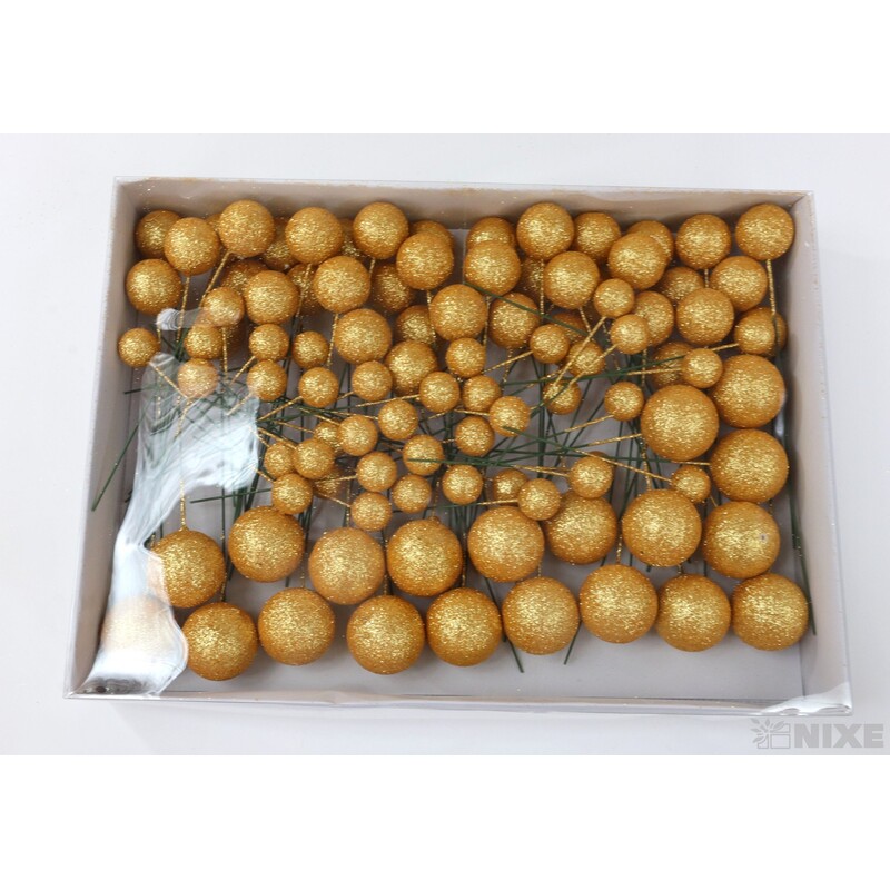 KOULE NA DR. 2-3x18cm 100ks*ŠAFRÁNOVÁ