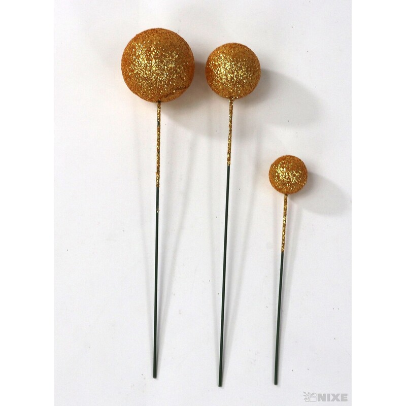 KOULE NA DR. 2-3x18cm 100ks*ŠAFRÁNOVÁ