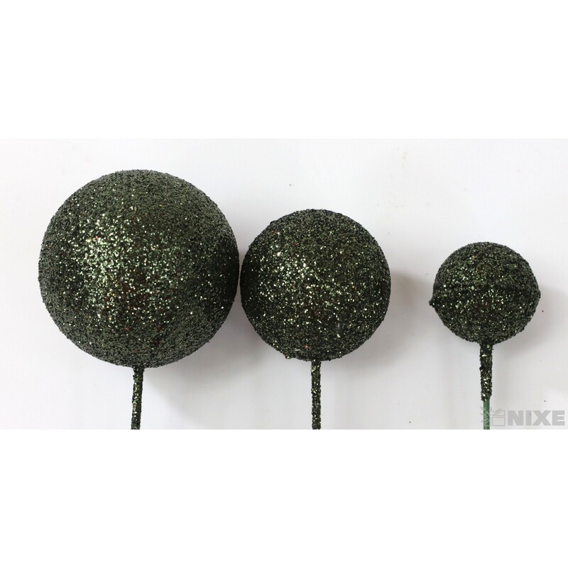 KOULE NA DR. 2-3x18cm 100ks*ZELENÁ TM.