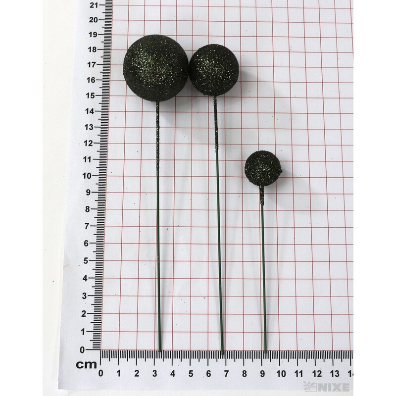 KOULE NA DR. 2-3x18cm 100ks*ZELENÁ TM.