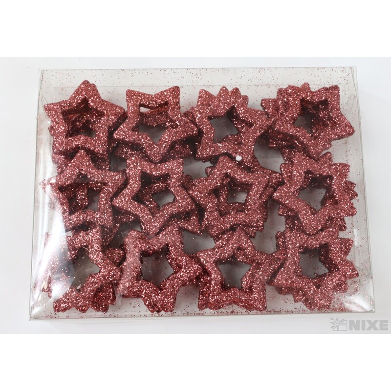 HVĚZDA 3,5cm 48ks*MĚDENÁ