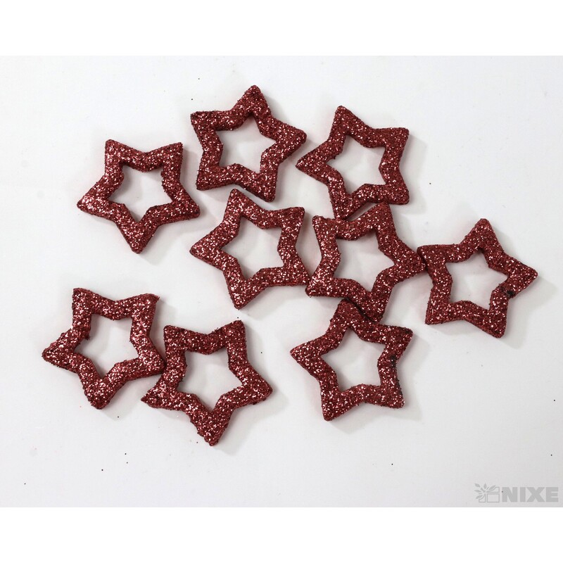 HVĚZDA 3,5cm 48ks*MĚDENÁ