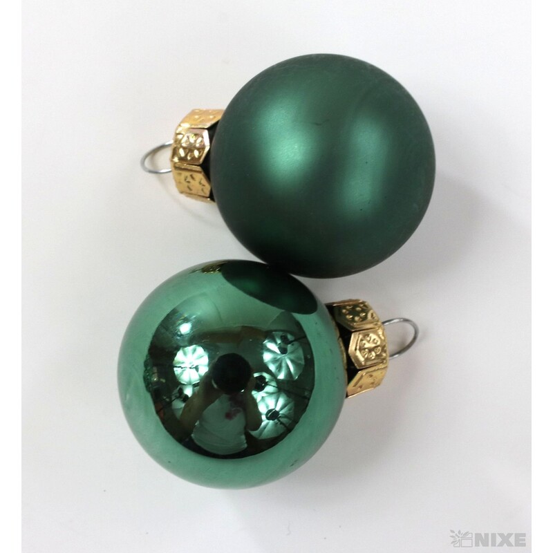 KOULE ZÁVĚS 2,5cm 24ks MIX*ZELENÁ TM. V+