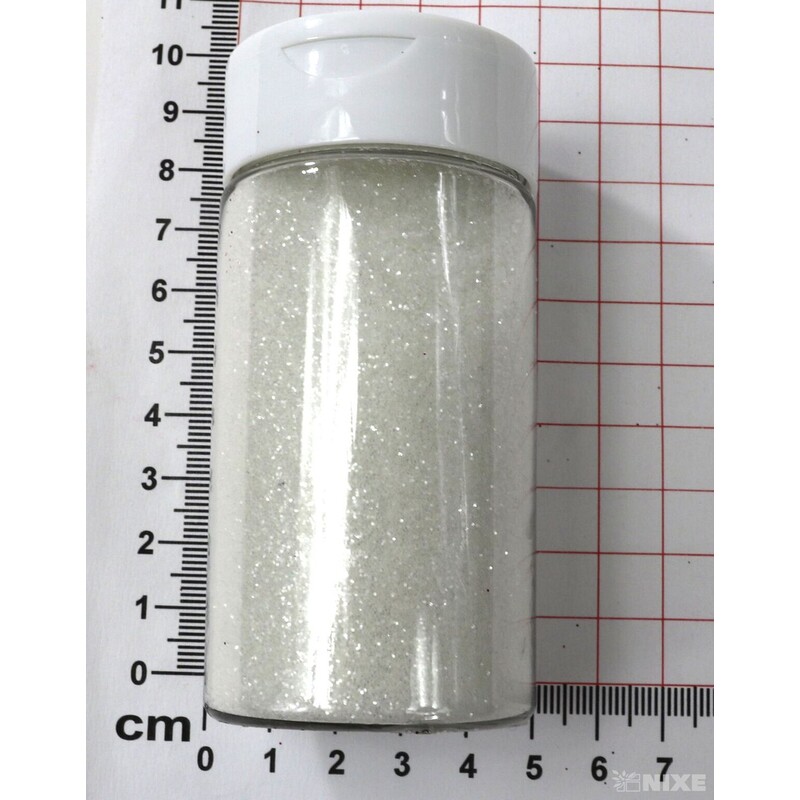 BROKÁT HVĚZDIČKY 100g*BÍLÁ