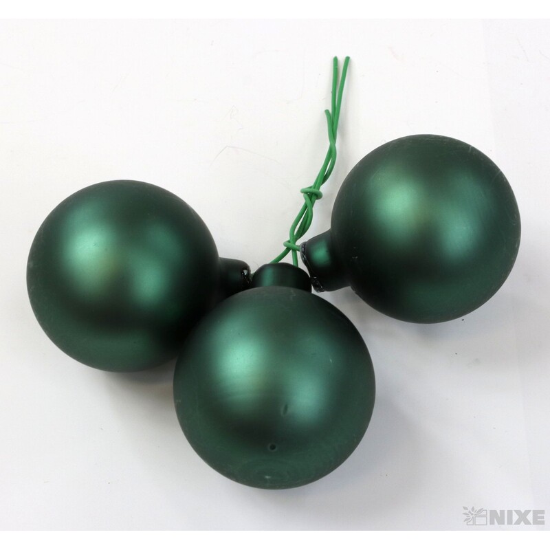 KOULE NA DR. 4x10cm 36ks MIX*ZELENÁ