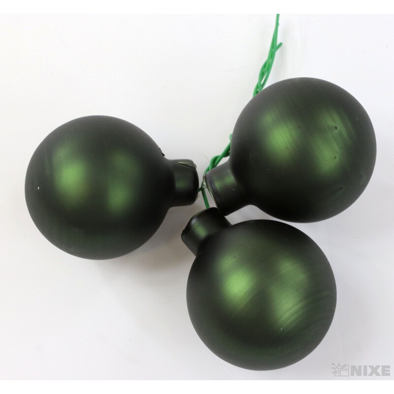 KOULE NA DR. 4x10cm 36ks MIX*ZELENÁ