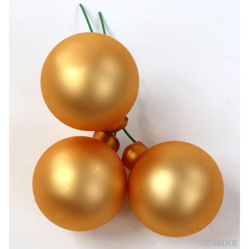 KOULE NA DR. 4x10cm 36ks MIX*ŠAFRÁNOVÁ