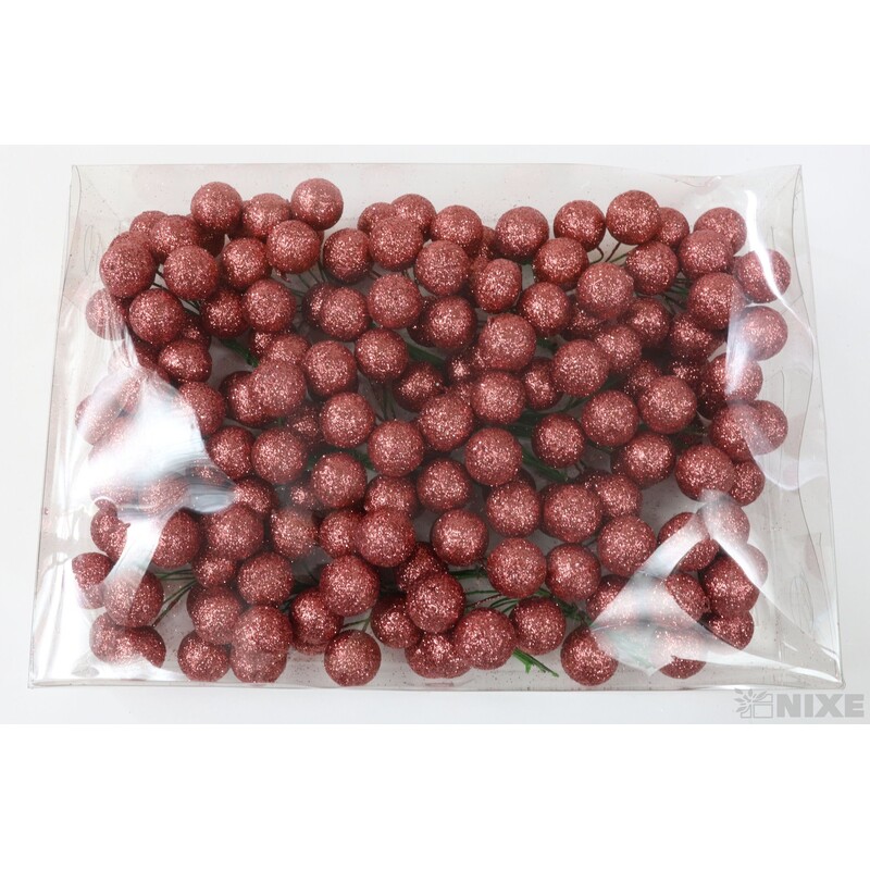 KOULE NA DRÁTKU 2x10cm 180ks*MĚDENÁ