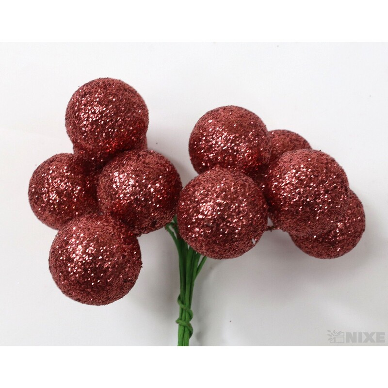 KOULE NA DRÁTKU 2x10cm 180ks*MĚDENÁ