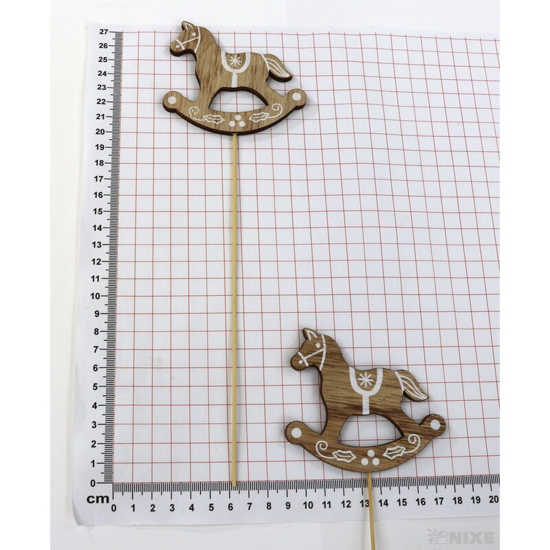 ZÁPICH KONÍK 8x27cm 10ks*PŘÍRODNÍ V+