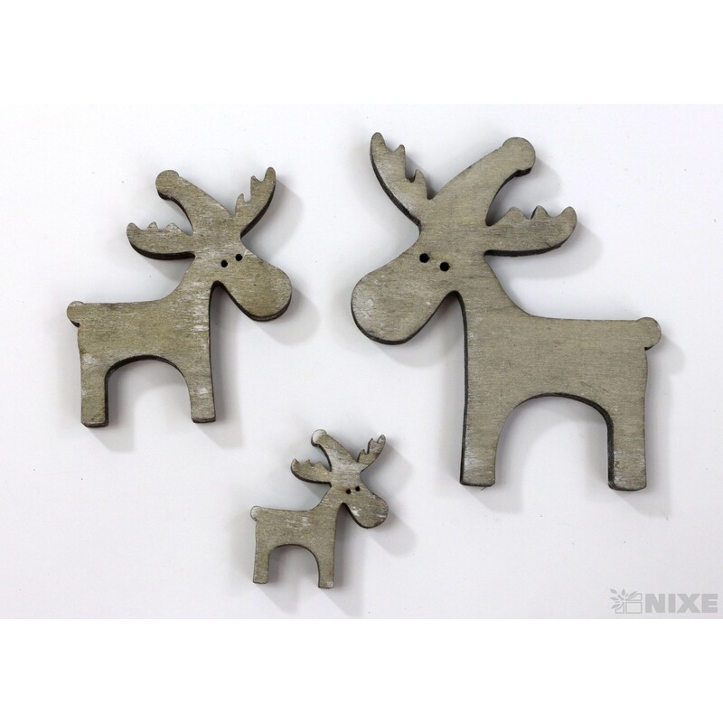 SOB 3-5-7cm 20ks*ŠEDÁ