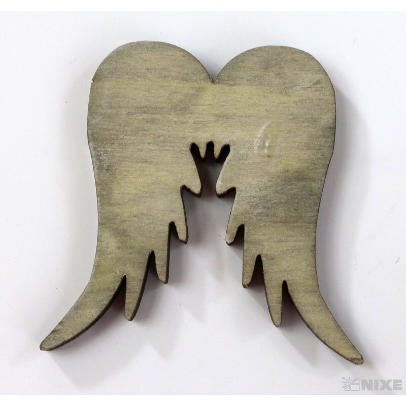 ANDĚLSKÁ KŘÍDLA 3-5-7cm 20ks*ŠEDÁ