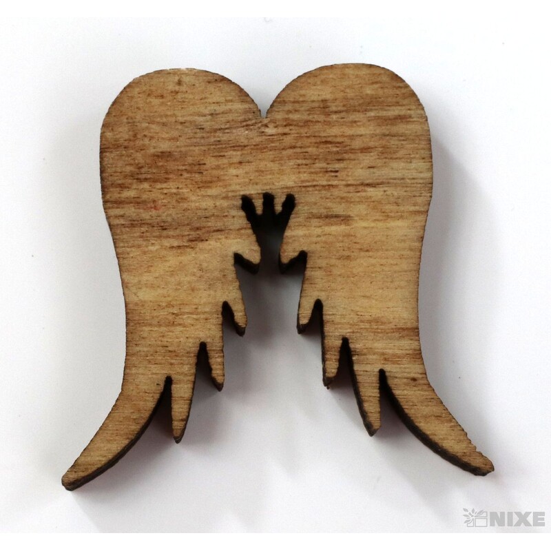 ANDĚLSKÁ KŘÍDLA 3-5-7cm 20ks*PŘÍRODNÍ