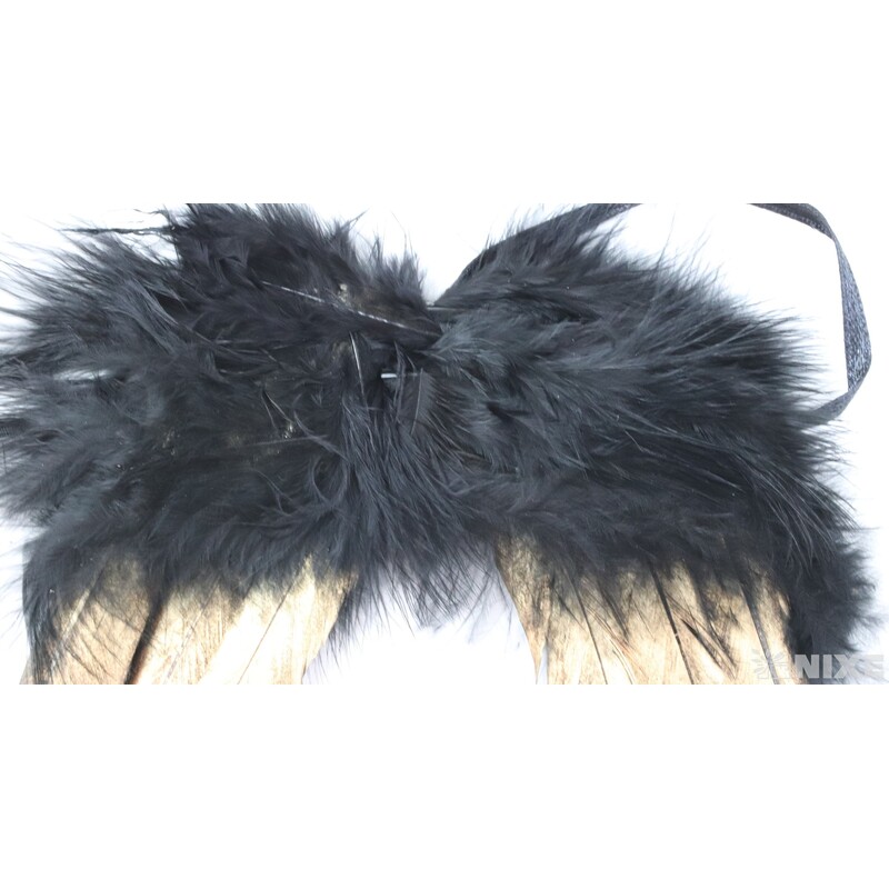 ANDĚLSKÁ KŘÍDLA 12cm*ČERNÁ