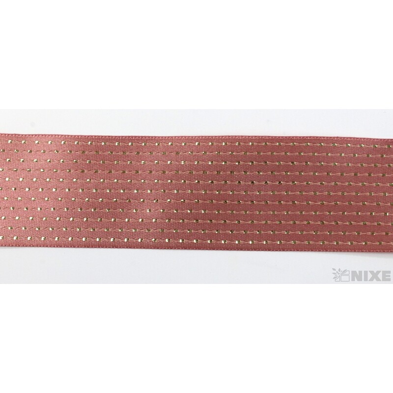 ATLASOVÁ STUHA OBOULÍC.MTP 40mmx20m*RŮŽOVÁ 103625