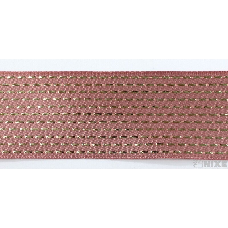 ATLASOVÁ STUHA OBOULÍC.MTP 40mmx20m*RŮŽOVÁ 103625