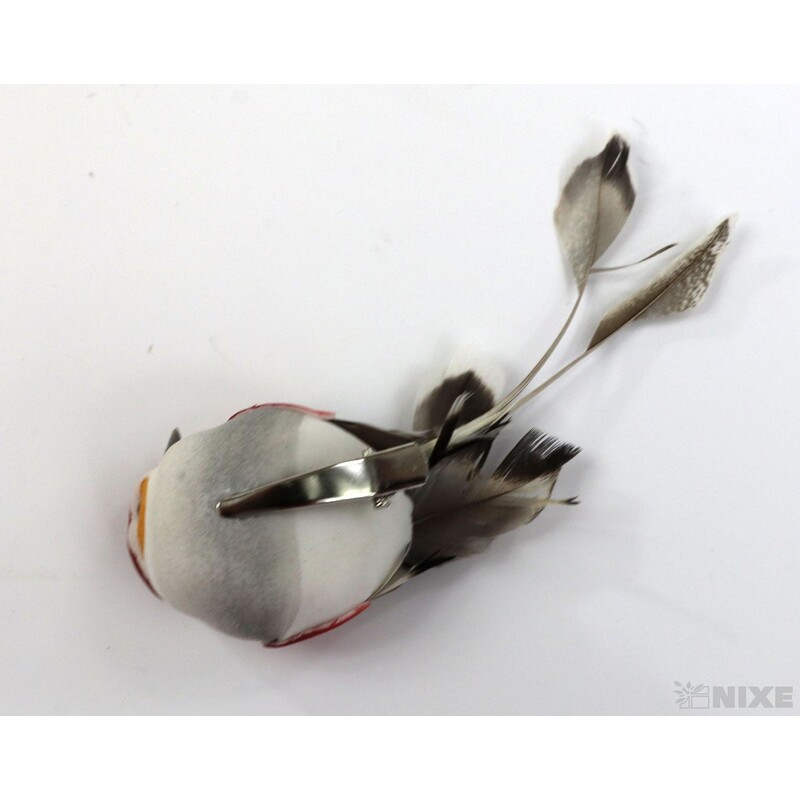 PTÁČEK KLIPS 6cm 12ks*MIX BAREV