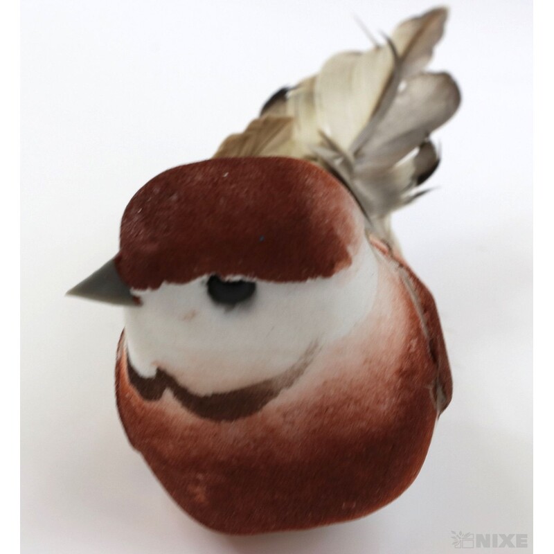 PTÁČEK  KLIPS 12cm 12ks*MIX BAREV