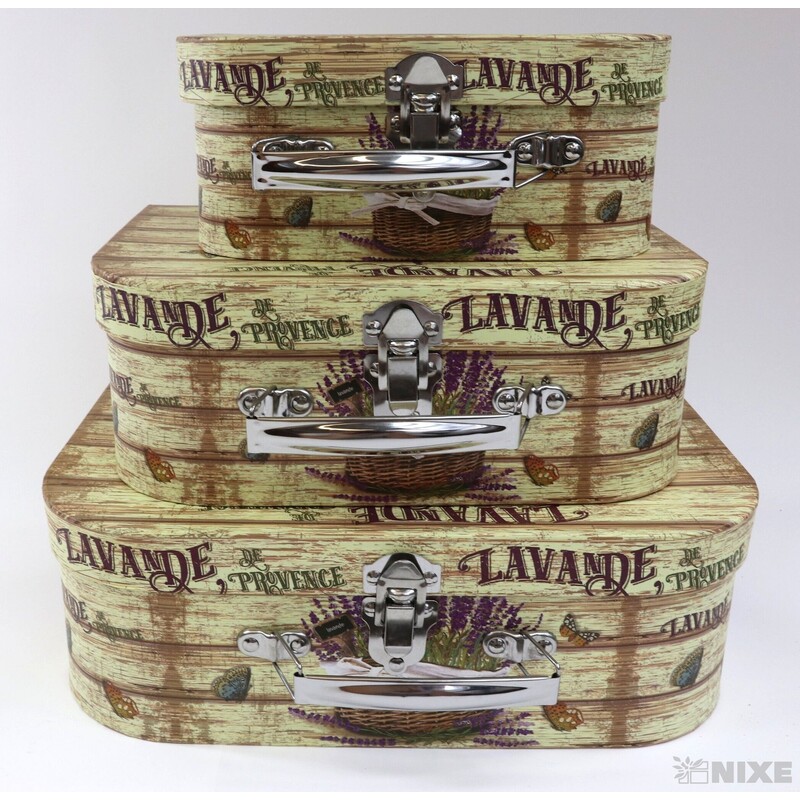 KUFŘÍK 3ks 29x21x9,5cm 24x18x8,5 19x15x8*