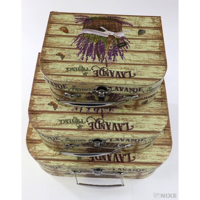 KUFŘÍK 3ks 29x21x9,5cm 24x18x8,5 19x15x8*