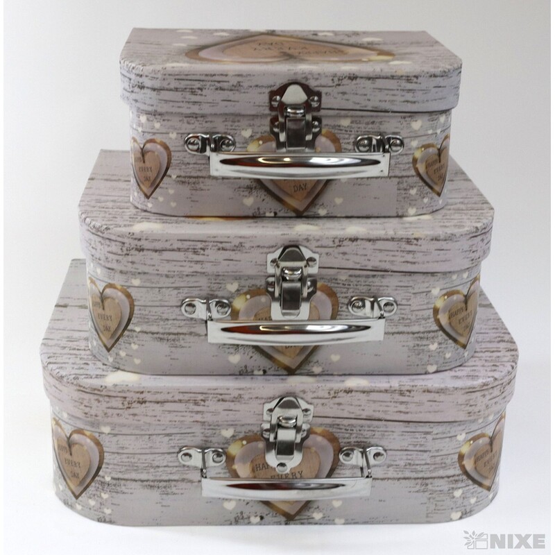 KUFŘÍK 3ks 29x21x9,5cm 24x18x8,5 19x15x8*