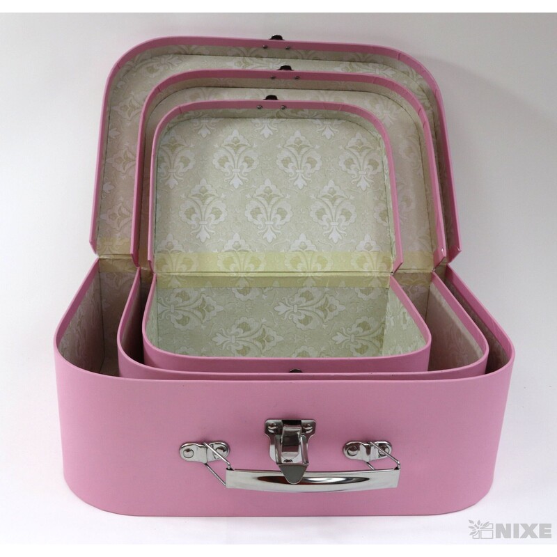 KUFŘÍK 3ks 29x21x9,5cm 24x18x8,5 19x15x8*