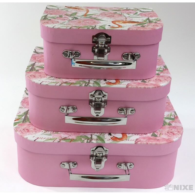 KUFŘÍK 3ks 29x21x9,5cm 24x18x8,5 19x15x8*