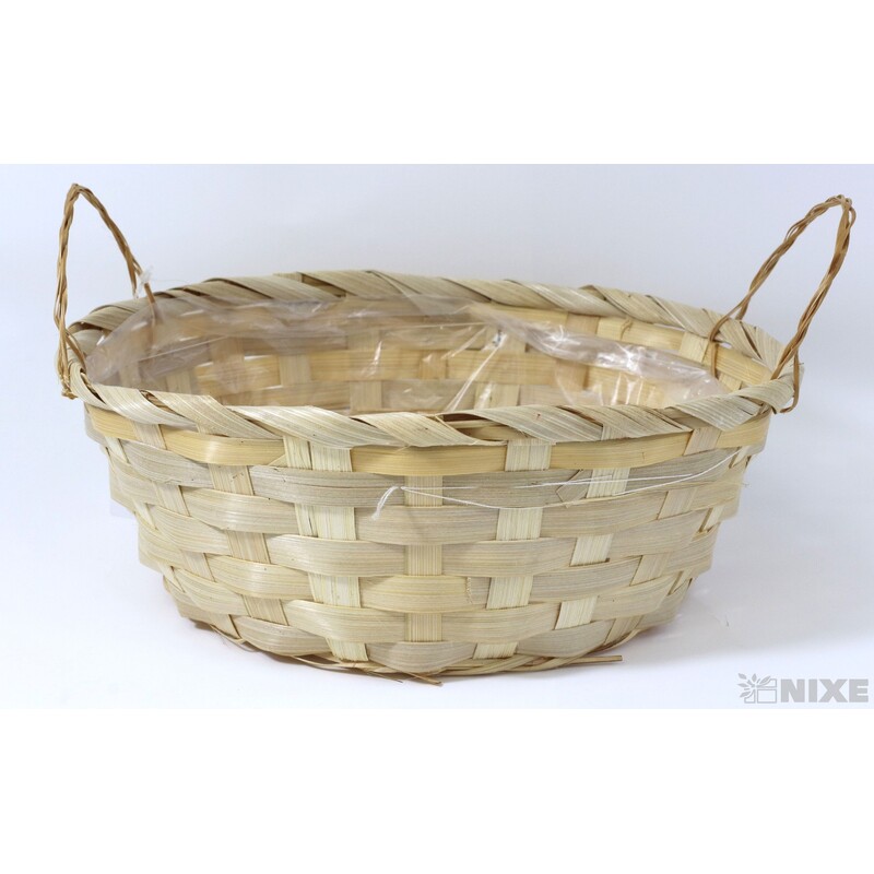 MISKA OVÁL 22x18x8cm*PŘÍRODNÍ