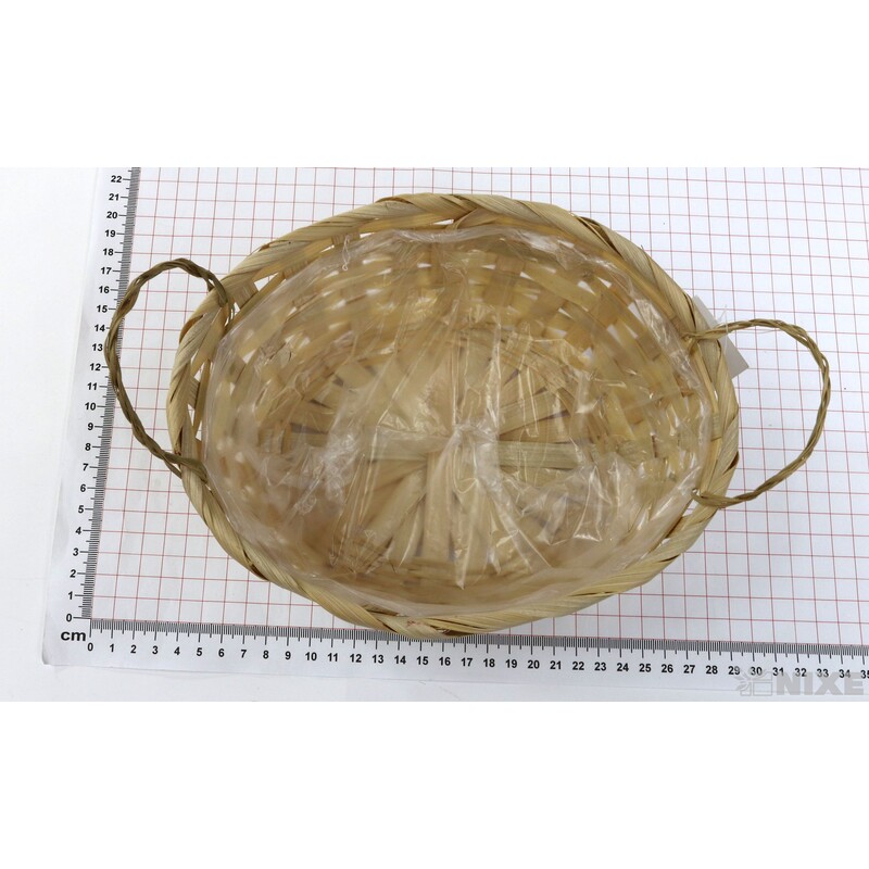 MISKA OVÁL 22x18x8cm*PŘÍRODNÍ