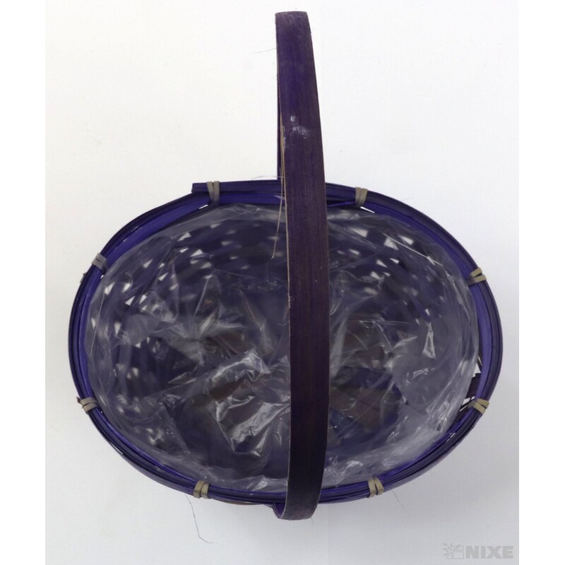 KOŠ RATTAN 19x30x15cm*MIX BAREV