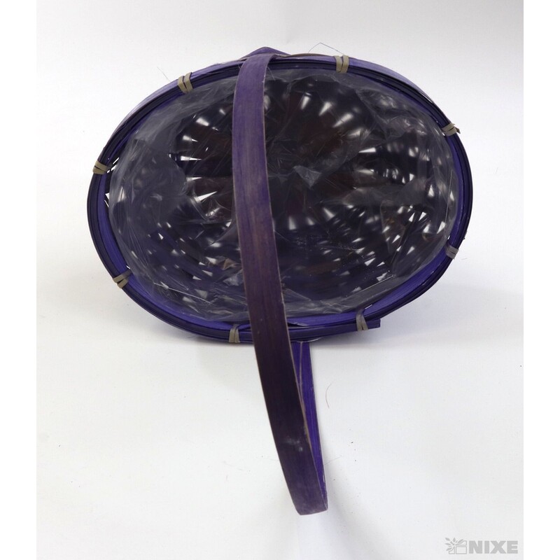 KOŠ RATTAN 19x30x15cm*MIX BAREV