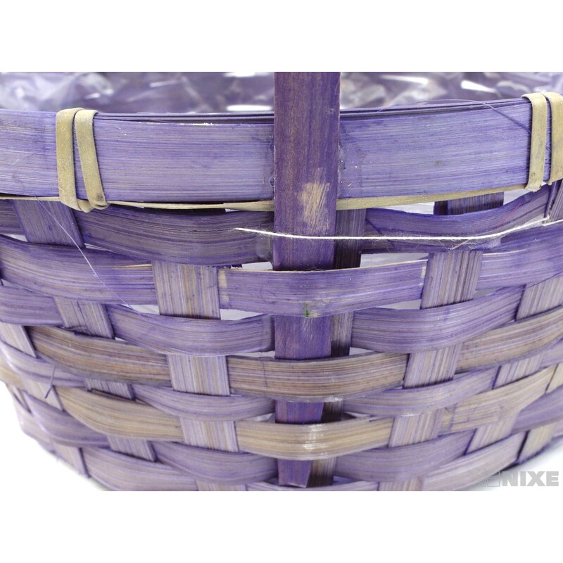 KOŠ RATTAN 19x30x15cm*MIX BAREV