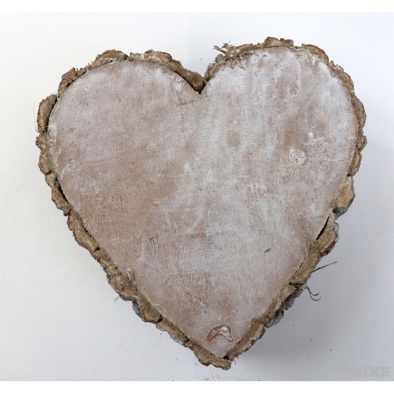 OBAL SRDCE KŮRA 24x11cm*BÍLÁ