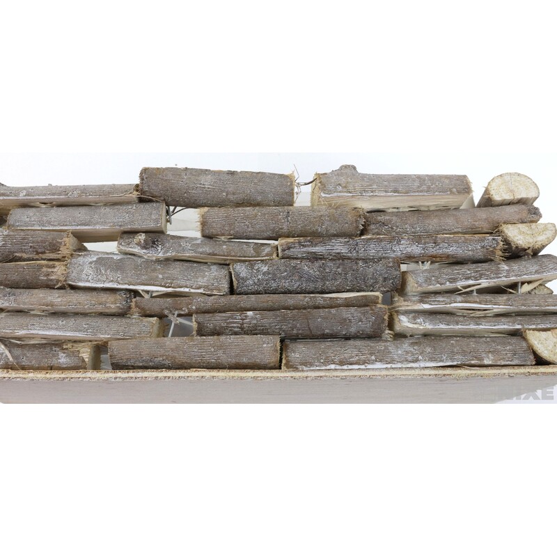 OBAL DŘEVO 22x10cm*BÍLÁ