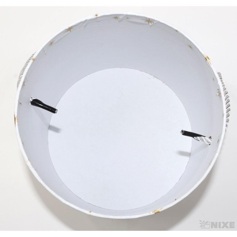 KVĚTINOVÝ BOX 3ks pr. 19x18cm 16x16 14x14*BÍLÁ