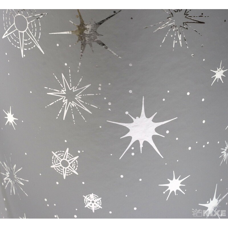 KVĚTINOVÝ BOX 3ks pr. 19x18cm 16x16 14x14*STŘÍBRNÁ