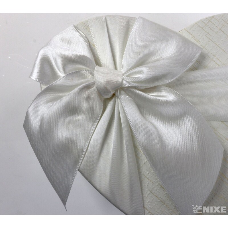 KRABICE SRDCE 3ks 20x8,5cm 16,5x7 13,5x5,5*BÍLÁ