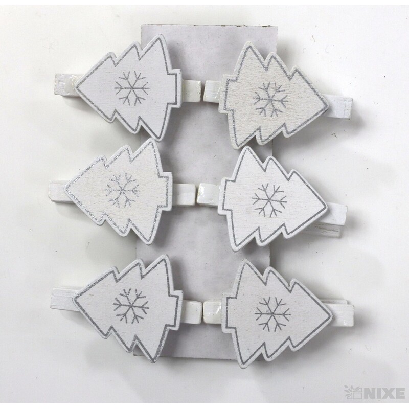 KOLÍČEK VÁNOCE MIX 3,5-5cm 6ks*