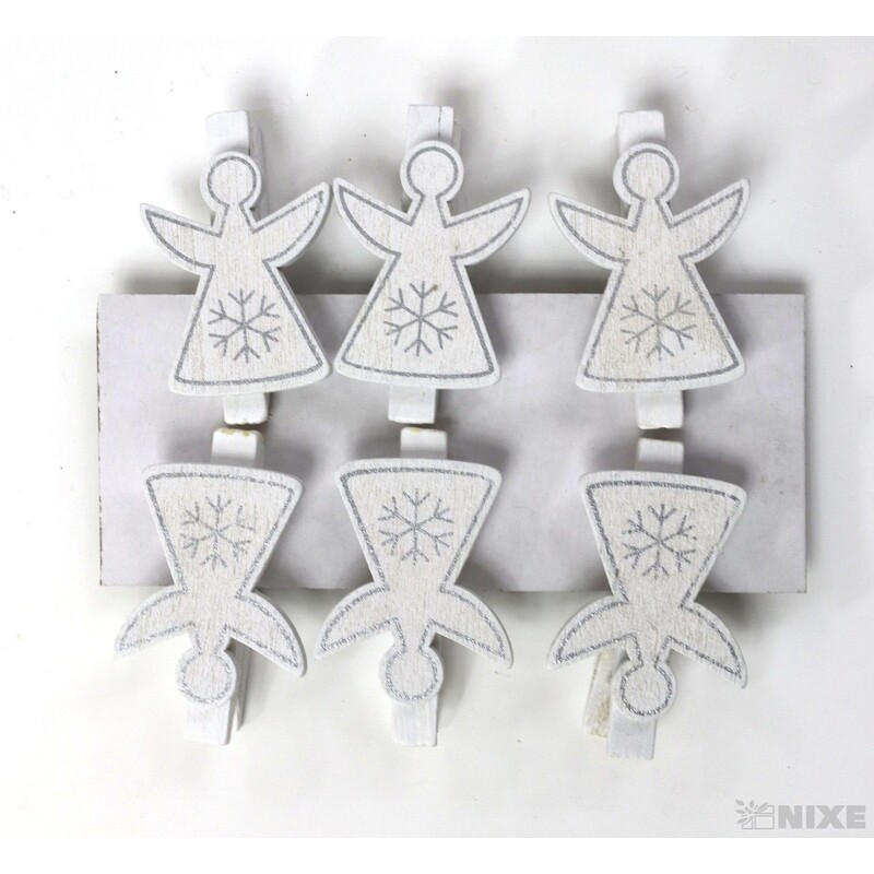 KOLÍČEK VÁNOCE MIX 3,5-5cm 6ks*