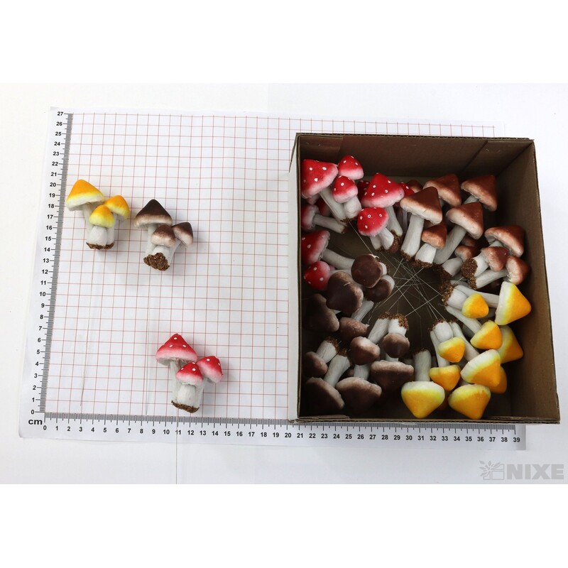 ZÁPICH HŘÍBEK 24ks 6x19cm*MIX BAREV