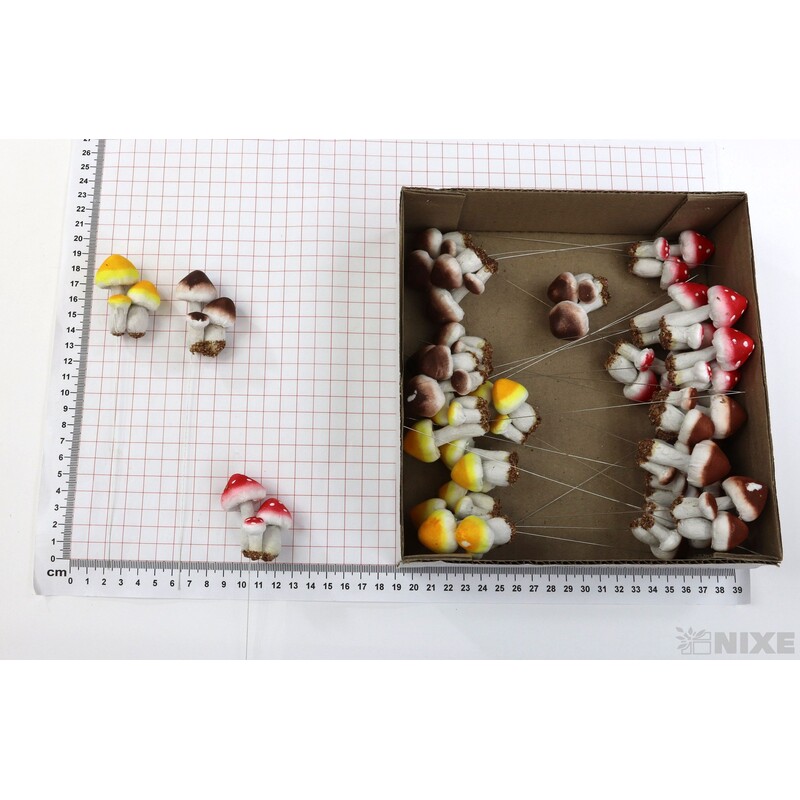 ZÁPICH HŘÍBEK 24ks 4x17cm*MIX BAREV