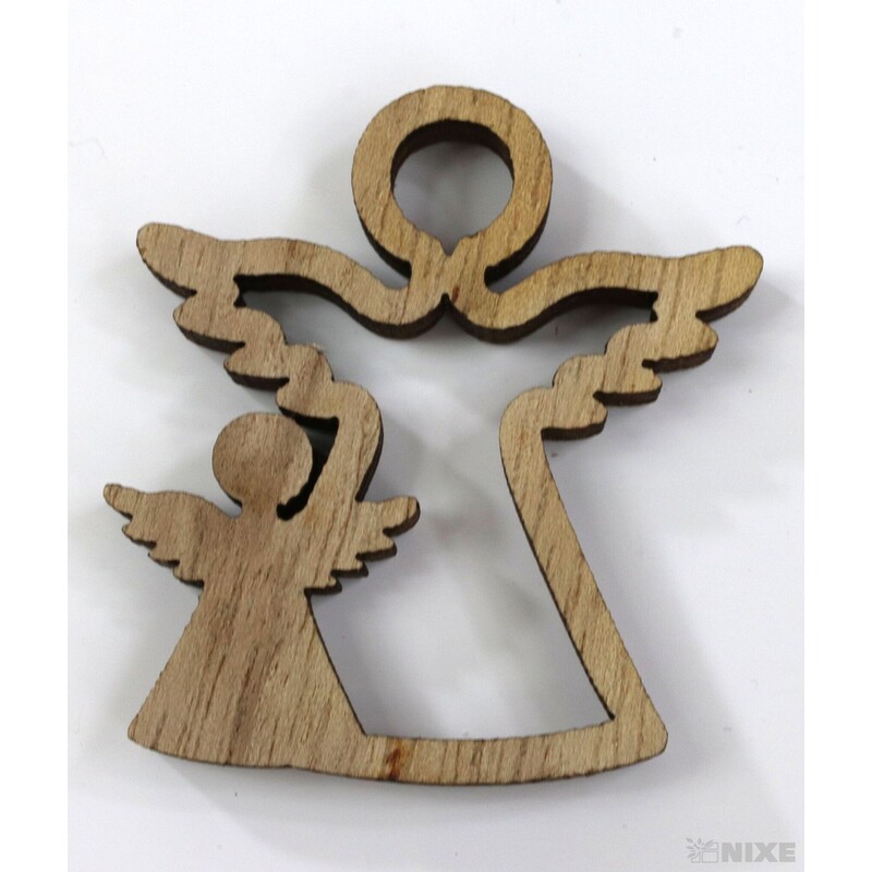 ANDĚL 4cm 24ks*MIX BAREV