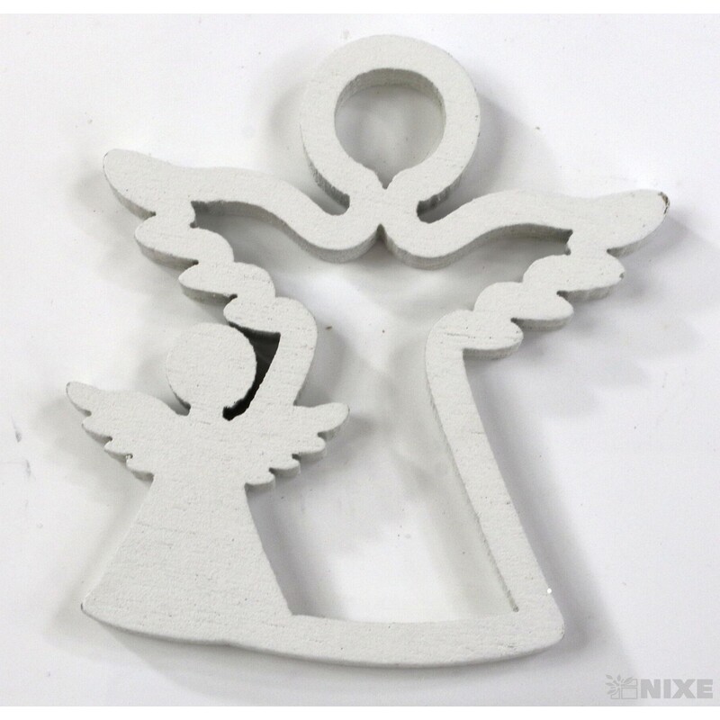 ANDĚL 4cm 24ks*MIX BAREV