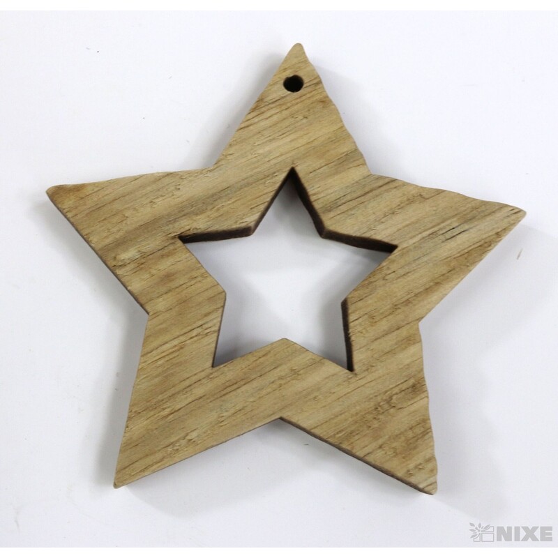 HVĚZDA D 8cm 8ks*PŘÍRODNÍ