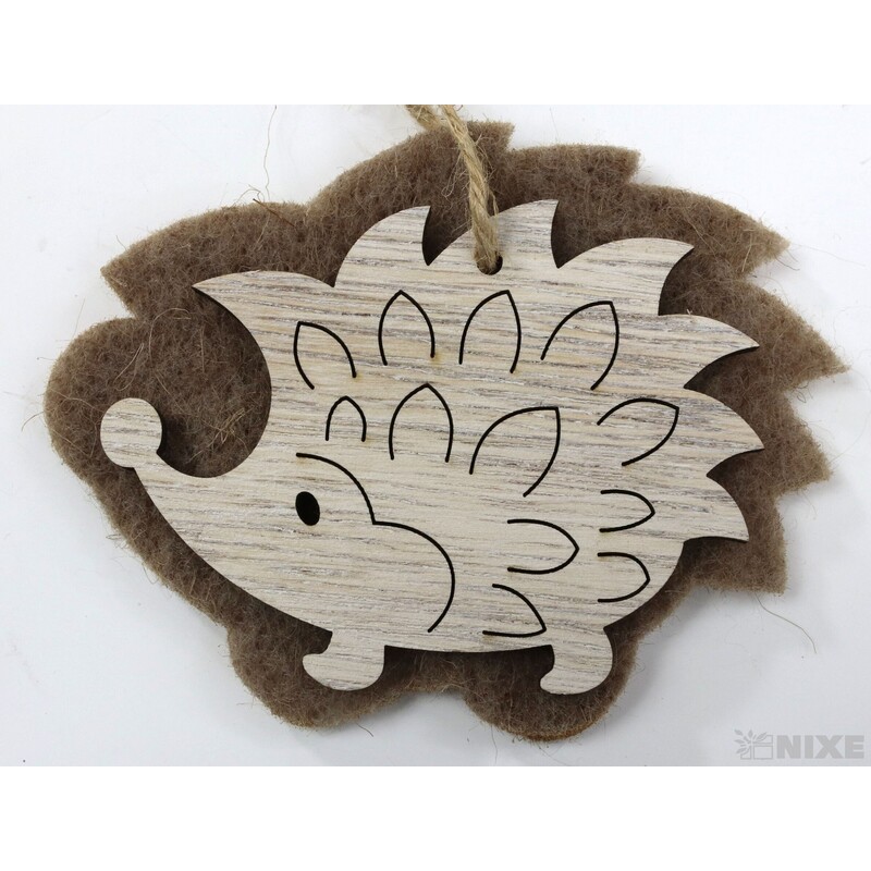 ZÁVĚS JEŽEK 3ks 7x9cm*